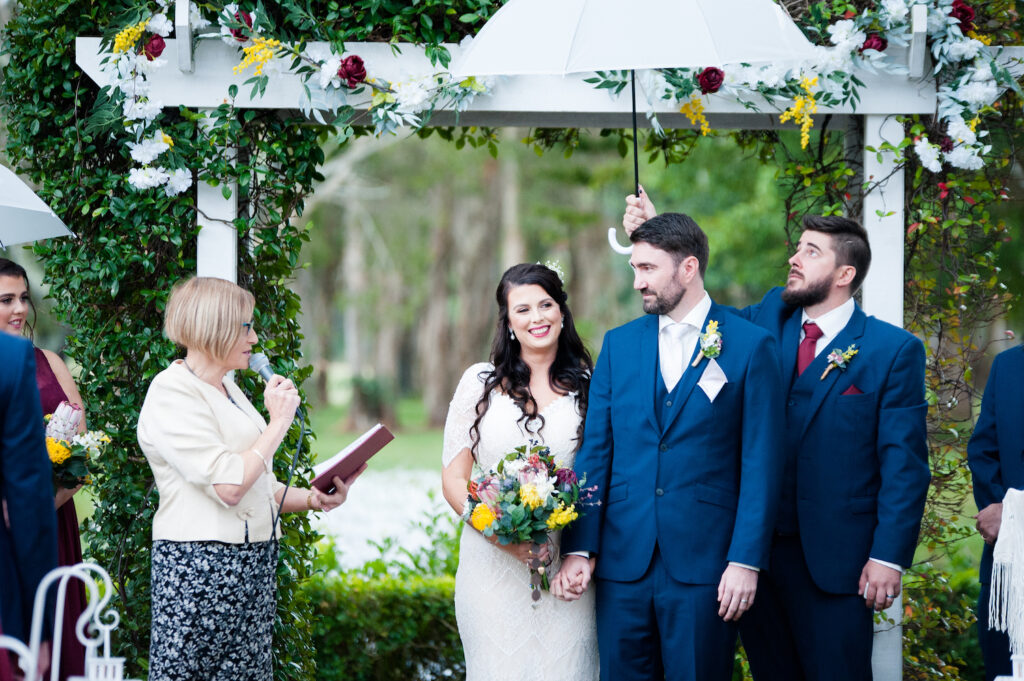 Rain on your wedding day in the Redlands