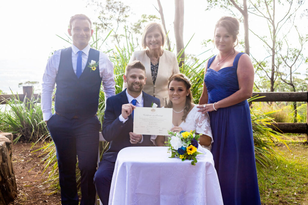 Official Certificate of Marriage